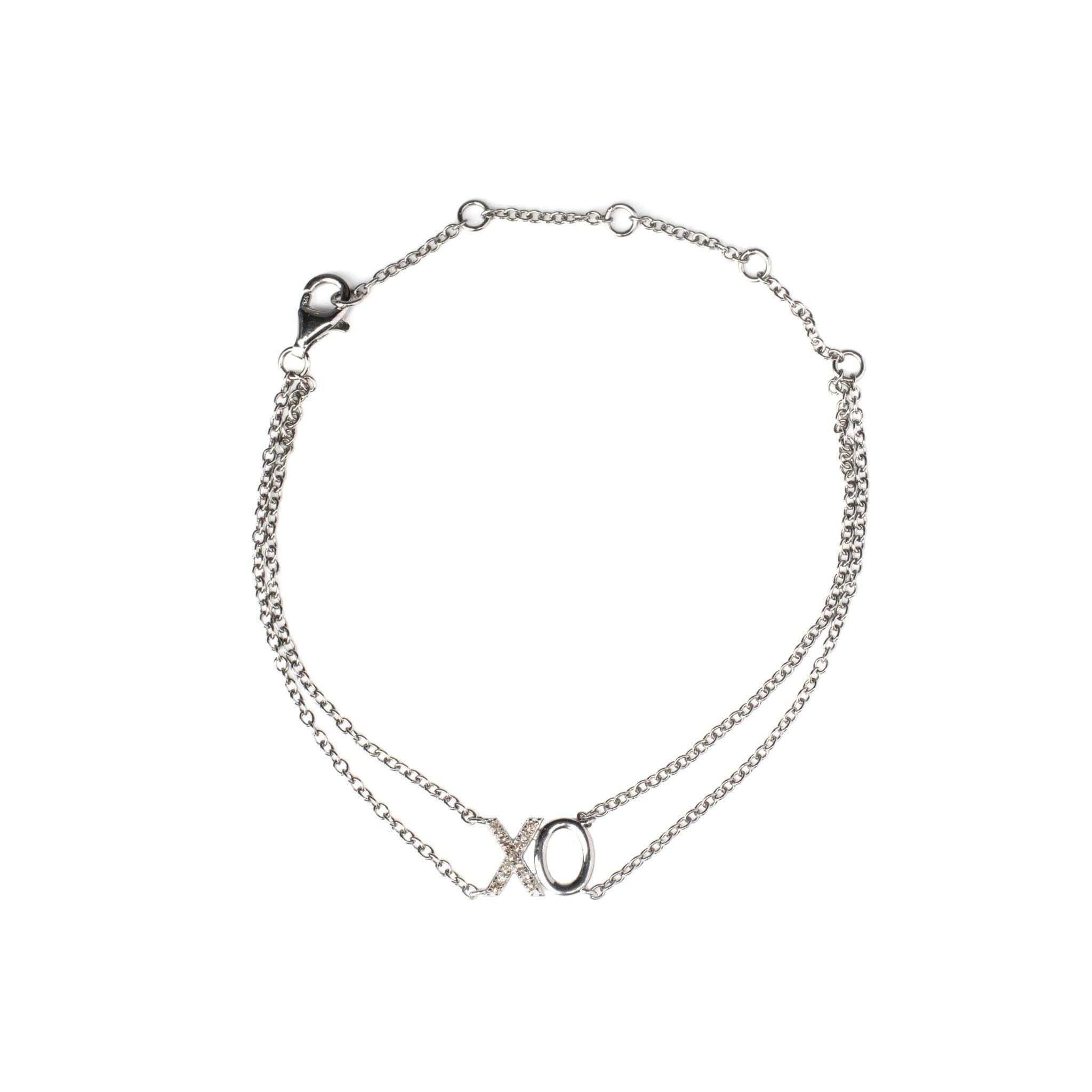 Diamond XO Chain Bracelet | BE LOVED Jewelry